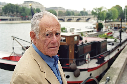 James Salter in Paris, October 1999. (Photo by Ulf Andersen/Getty Images.)