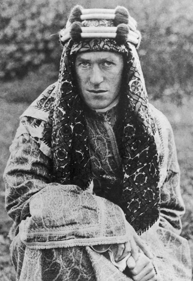 T.E. LawrenceWelsh-born archeologist, author, and military leader Thomas E. Lawrence, “Lawrence of Arabia,” ca. 1920. (© Hulton Archive/Getty Images.)