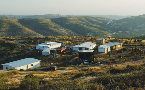 A West Bank Jewish settlement, May 19, 2013. (Photo by Mendy Hechtman/Flash90.)
