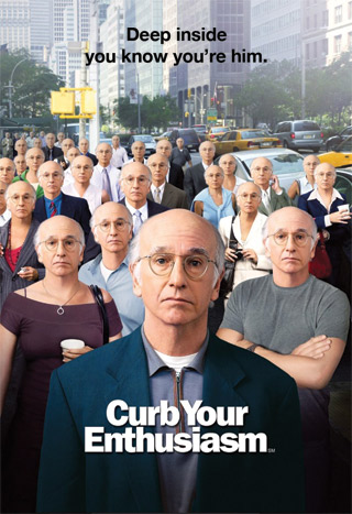 Poster advertising the 2005 season of Curb Your Enthusiasm.