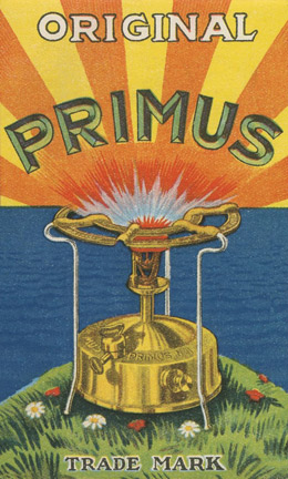 Poster advertising the Primus stove, Sweden, early 1920s. 