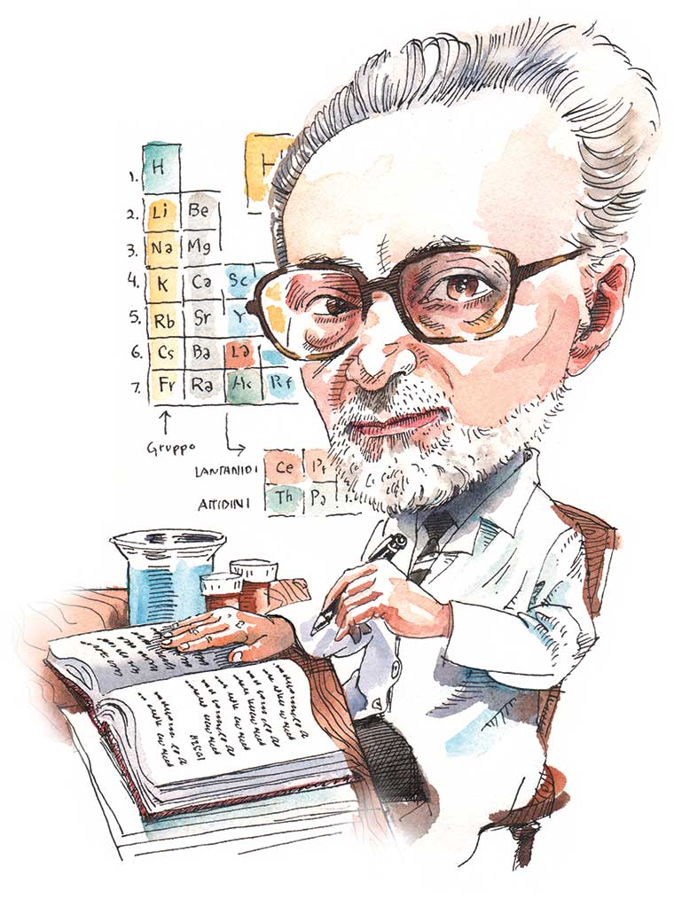 Primo Levi by Mark Anderson.
