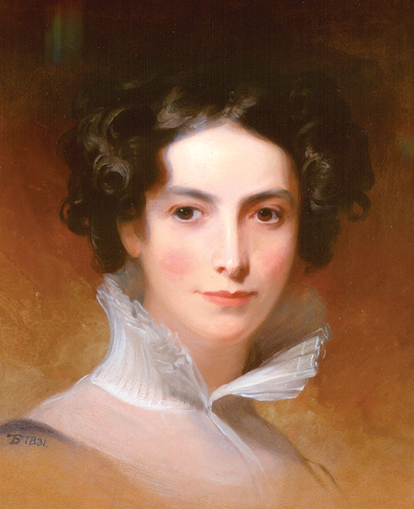 Rebecca Gratz by Thomas Sully, 1831. (The Rosenbach, Philadelphia.) 