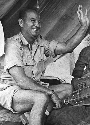 U.S. Col. Mickey Marcus, 1948, the first modern Israeli general.