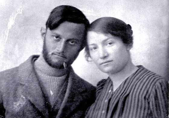 Avshalom Feinberg and Sarah Aaronsohn, 1916.
