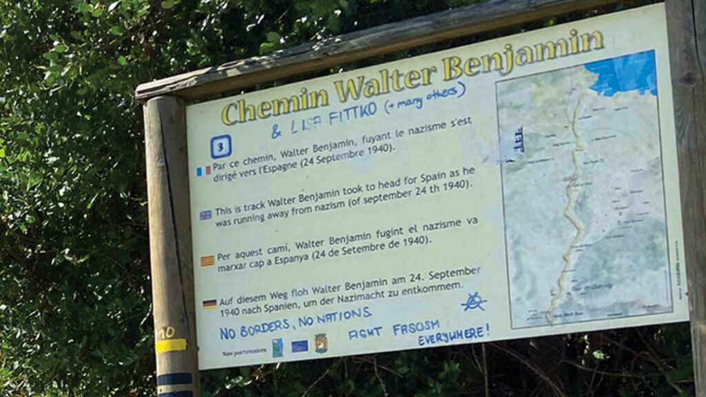 Walking with Walter Benjamin