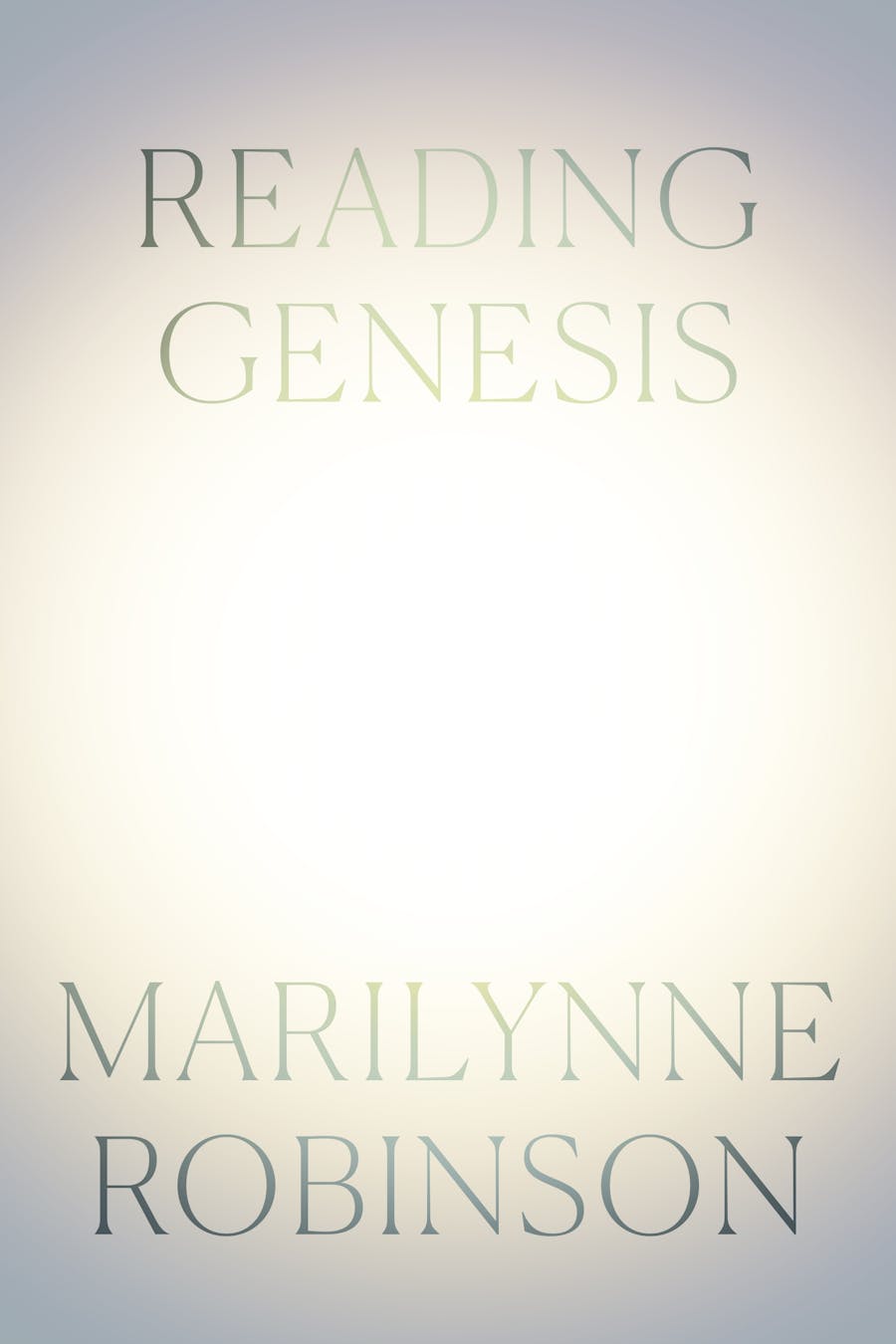 Reading Genesis Cover