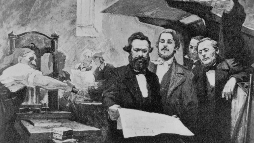 Karl Marx, Bourgeois Revolutionary