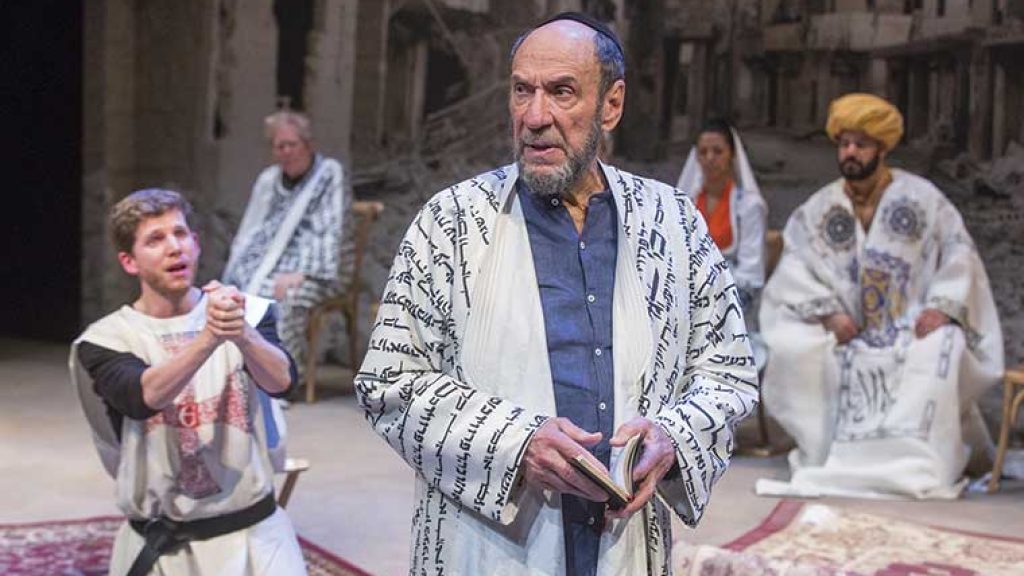 Saladin, a Knight, and a Jew Walk Onto a Stage