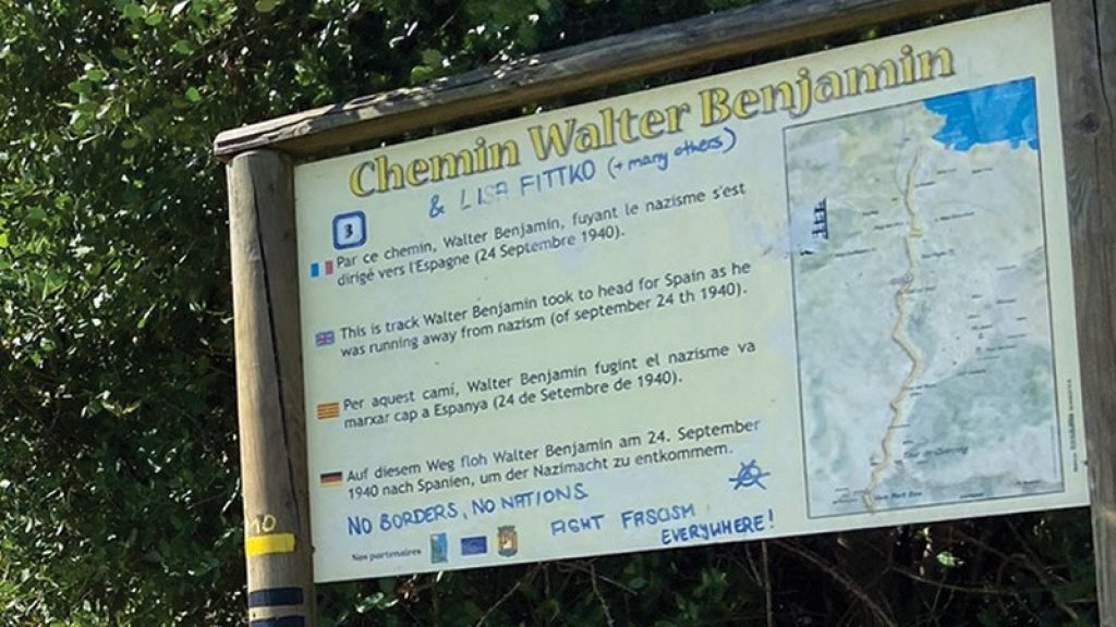 Walking with Walter Benjamin